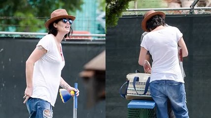 Lena Headey Seen For The First Time Since Giving Birth