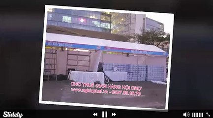 Cho thuê gian hàng hội chợ đẹp