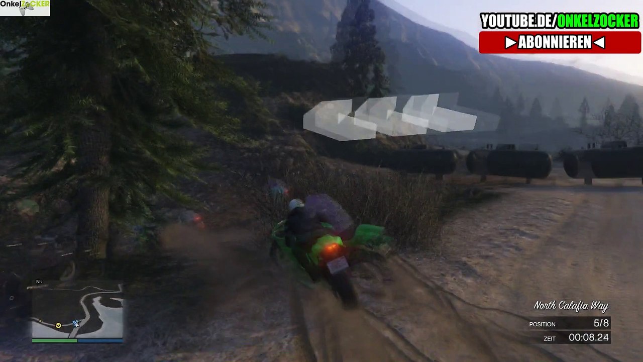 GTA 5 GEMODDETE RENNEN GAMEPLAY BY YOUTUBE.DE/ONKELZOCKER