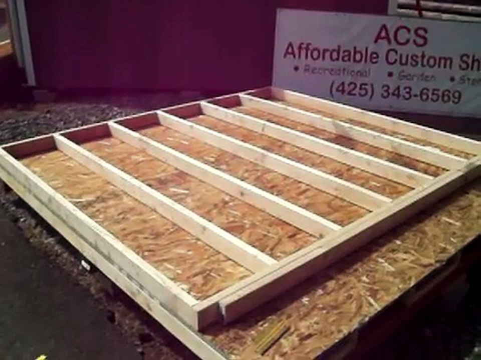 How To Build A Shed Step 7 Construction Woodworking DIY Backyard Home Improvement with Music