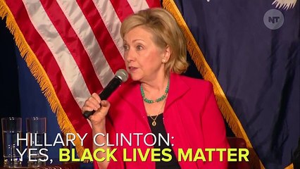Hillary Clinton: Black Lives Matter Is Not Just A Slogan