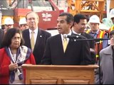 Metro Gold Line Eastside Extension Tunnel Breakthrough - Tunneling Begins at Mariachi Plaza Station