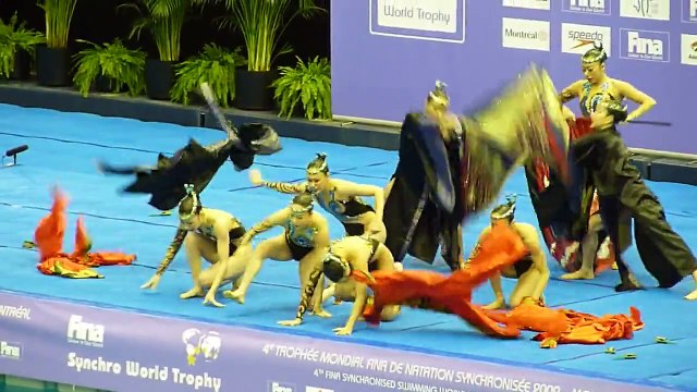 Team Japan Synchronized Swimming Montreal November 2009