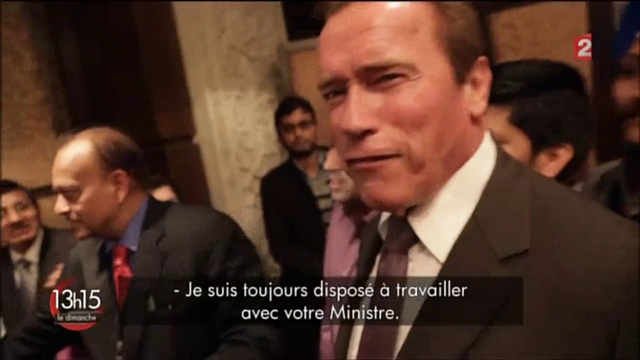 Arnold Schwarzenegger : "Fabius is fabulous !