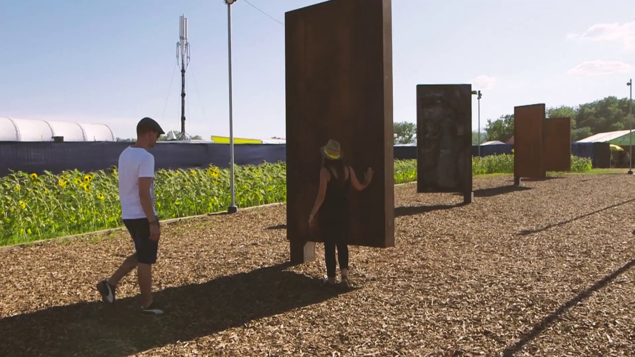 Paléo 2015 - Le Jardin des Sculptures et Monic la Mouche