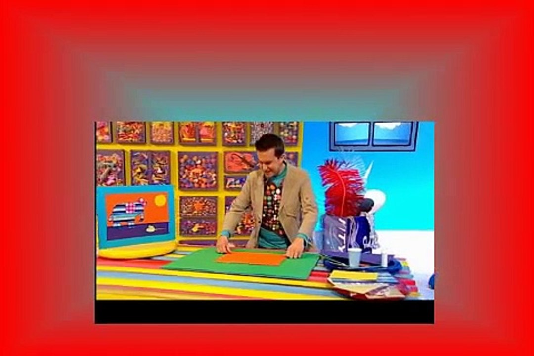 Mister Maker     Christmas Make How to Make a Wrapping Paper Picture 480p mr  maker