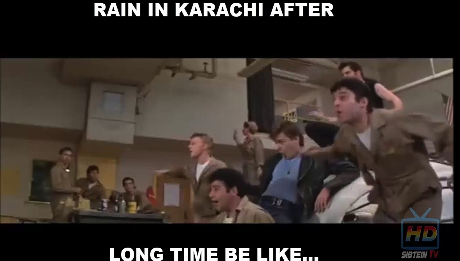 ⁣Rain in Karachi After Long Time Be Like...2015