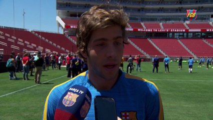 FC Barcelona US tour: Sergi Roberto [ESP]