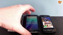 Sony Ericsson XPERIA X10 vs HTC Legend vs Samsung S8500 Wave