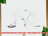 BestOfferBuy MHL Micro USB Zu VGA   Audio Adapter F?r Samsung HTC