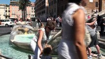 Rome walking tour - Piazza di Spagna