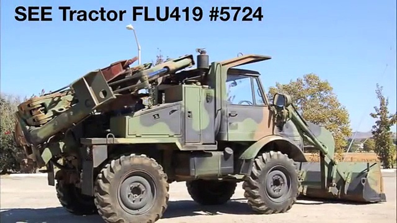 Unimog 419 FLU419 SEE Tractor