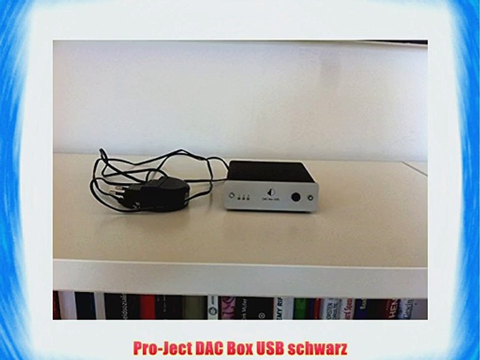 Pro-Ject DAC Box USB schwarz