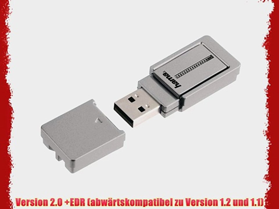 Hama Bluetooth USB-Adapter Version 2.0 Class 2