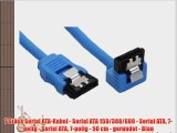 7 St?ck Serial ATA-Kabel - Serial ATA 150/300/600 - Serial ATA 7-polig - Serial ATA 7-polig