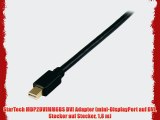 StarTech MDP2DVIMM6BS DVI Adapter (mini-DisplayPort auf DVI Stecker auf Stecker 18 m)