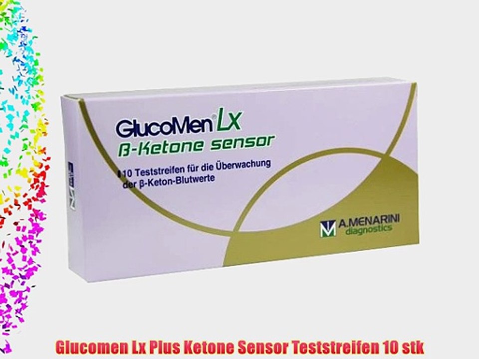 Glucomen Lx Plus Ketone Sensor Teststreifen 10 stk