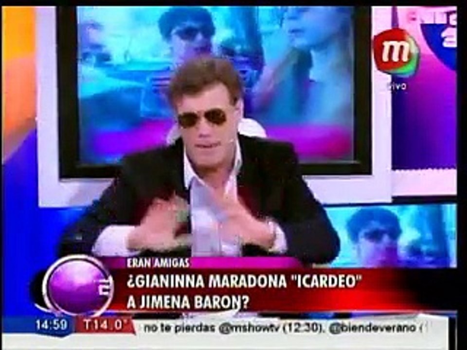 Gianinna Maradona ¿icardeó a Jimena Barón?