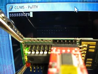 AVR attiny2313 WAV music player. Read files from SD card / microSD / MMC.