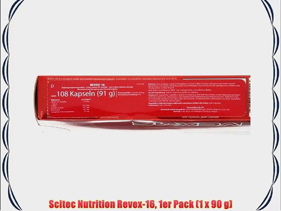 Scitec Nutrition Revex-16 1er Pack (1 x 90 g)