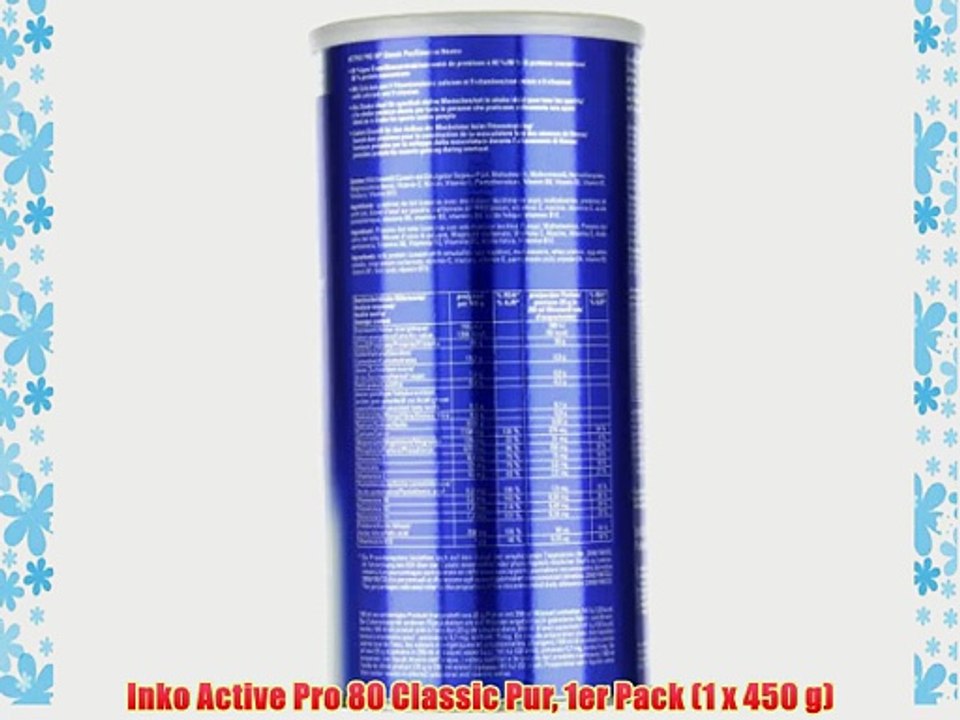 Inko Active Pro 80 Classic Pur 1er Pack (1 x 450 g)
