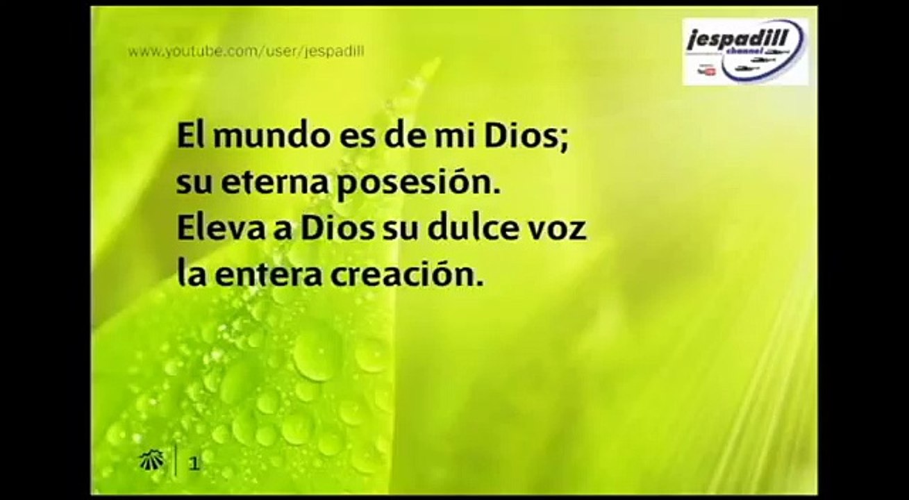 Himno 65 - El mundo es de mi Dios - NUEVO HIMNARIO ADVENTISTA CANTADO