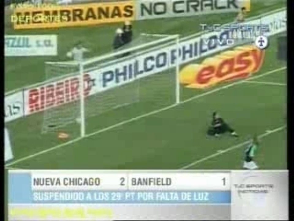 Nueva Chicago 2-1 Banfield