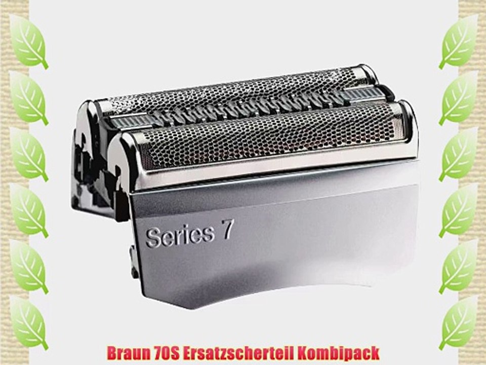 Braun 70S Ersatzscherteil Kombipack
