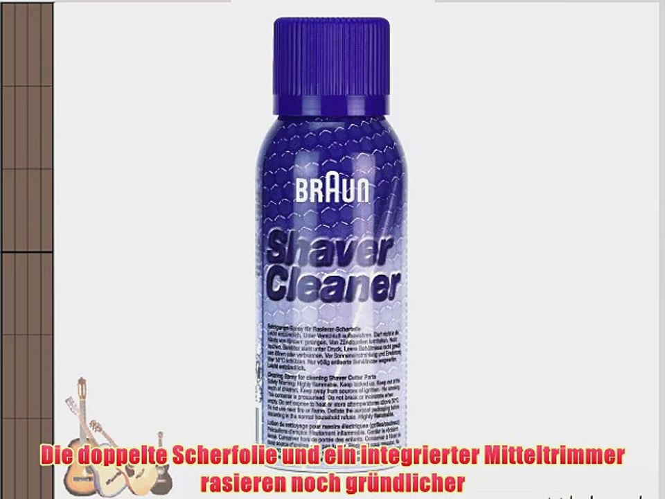 Braun Smart Control Classic Rasierer inklusive  Reinigungsspray