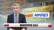 Financial Times newspaper bought by Japan's Nikkei for US$1.3 bill.