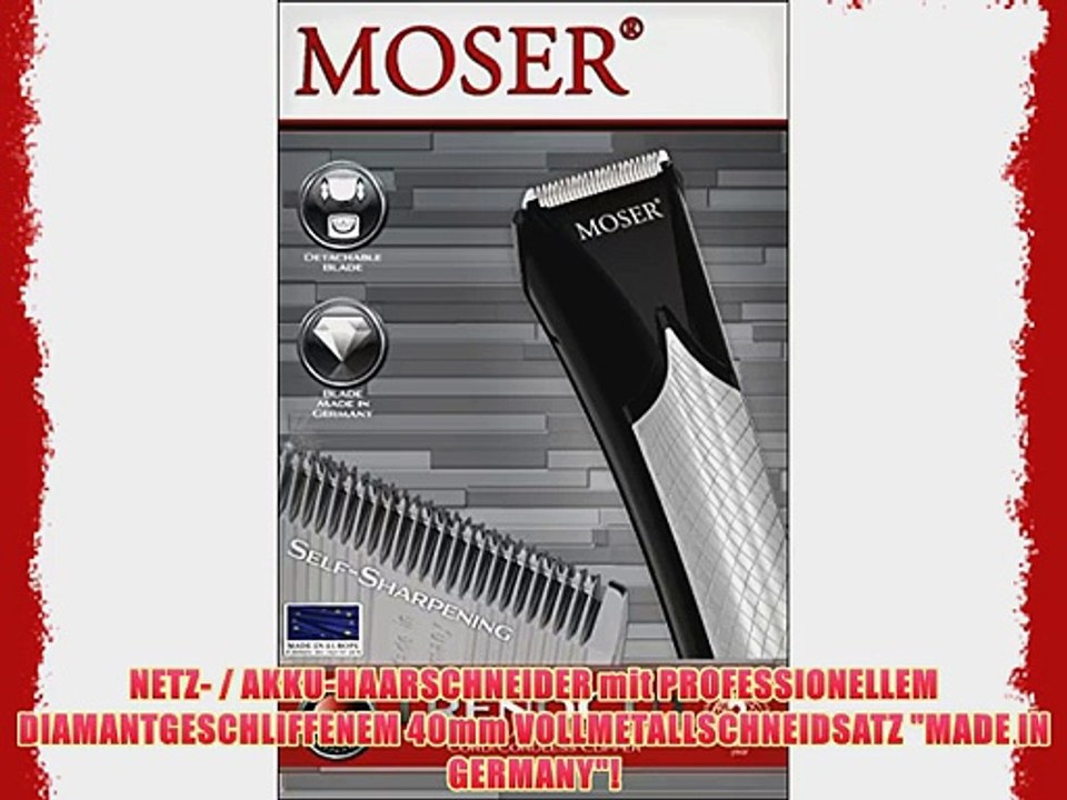 MOSER 1881.0055 Haarschneider TREND CUT (Netz-/Akkubetrieb)