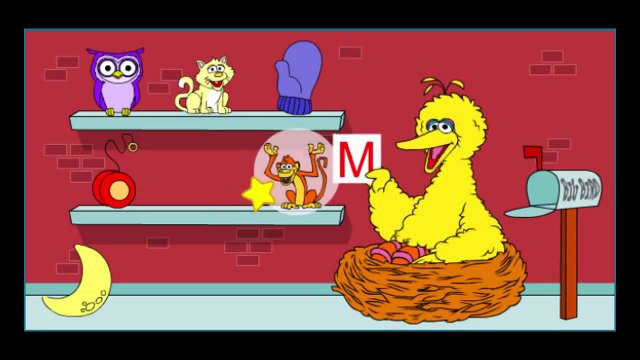 Sesame Street Letters To Big Bird Cartoon Animation PBS Kids Game Play Walkthrough