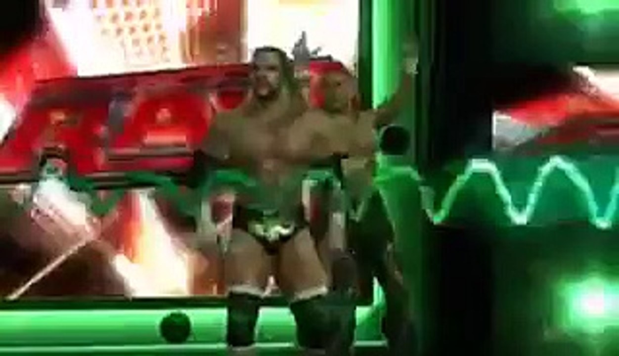 degeneration X entrance smackdown vs raw 2008 HHH HBK ps3 DX