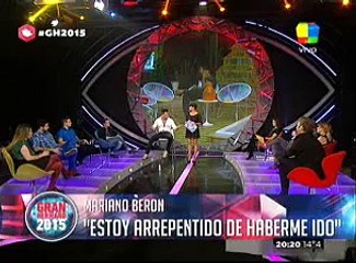 mariano en el debate de gran hermano (Parte 1)