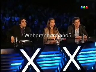 gabriel plastina imitador en talento argentino 2009