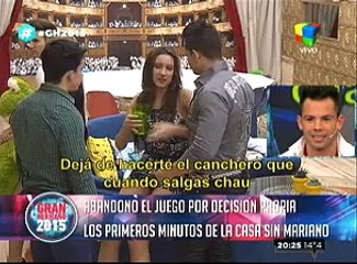 mariano en el debate de gran hermano (Parte 2)