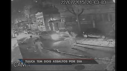 RJ: Onda de assaltos toma conta da Tijuca