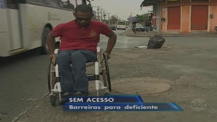 Deficiente enfrenta dificuldades no transporte público do Rio