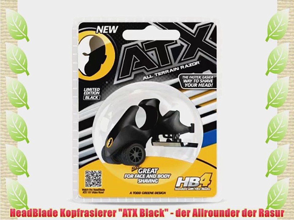 HeadBlade Kopfrasierer ATX Black - der Allrounder der Rasur