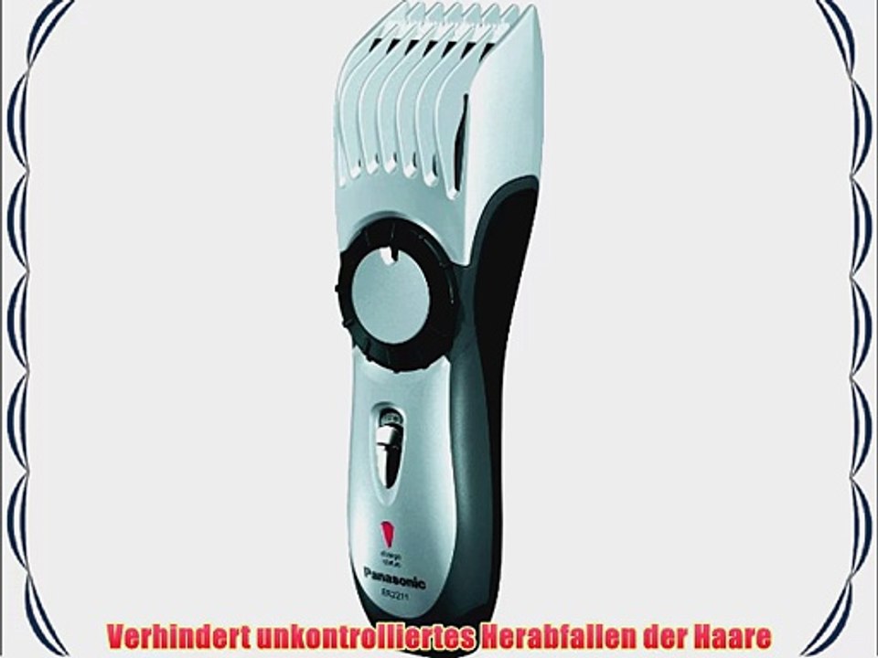 Panasonic ER2211 Bart-/Haarschneider mit Anti-Scattersystem