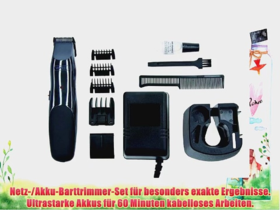 Wahl 9918-1416 Groomsman Rechargeable Akku und Netz-Trimmer-Set