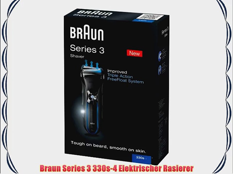 Braun Series 3 330s-4 Elektrischer Rasierer