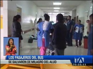 Víctimas de accidente fueron atendidos en Baeza