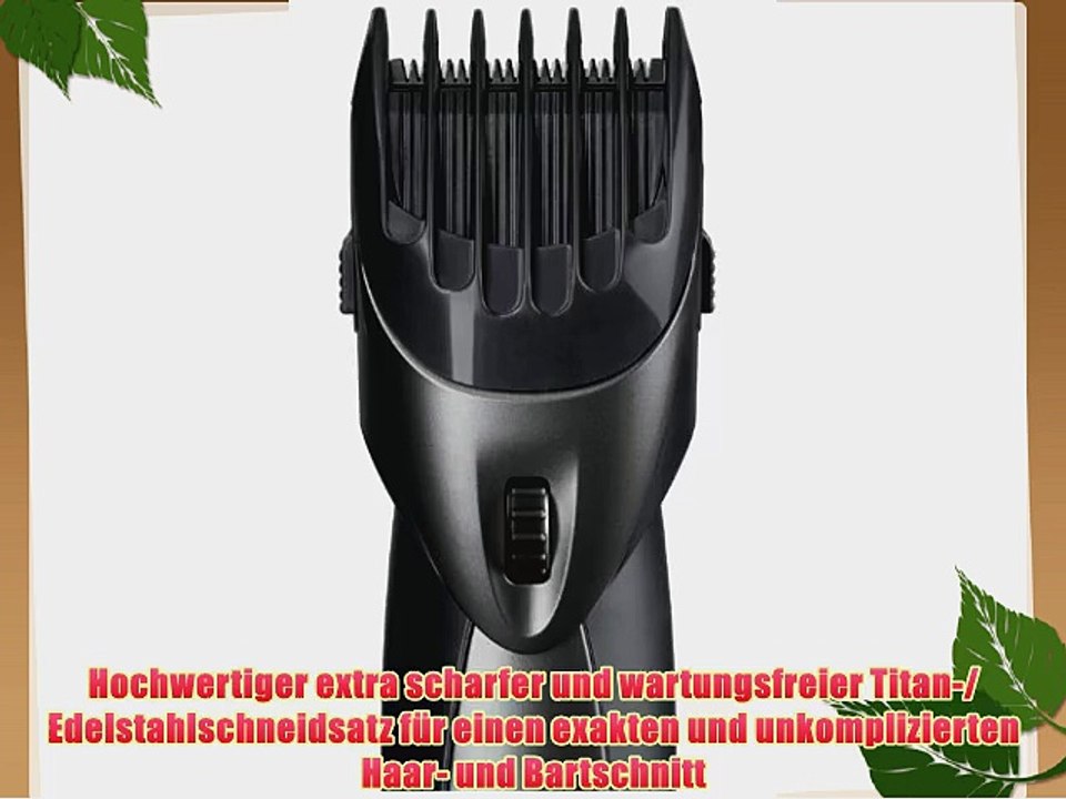 Grundig MC 6340 Haar und Bartschneider schwarz / anthrazit