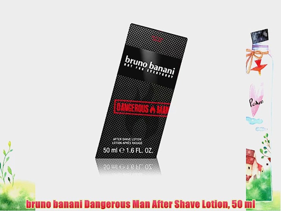 bruno banani Dangerous Man After Shave Lotion 50 ml