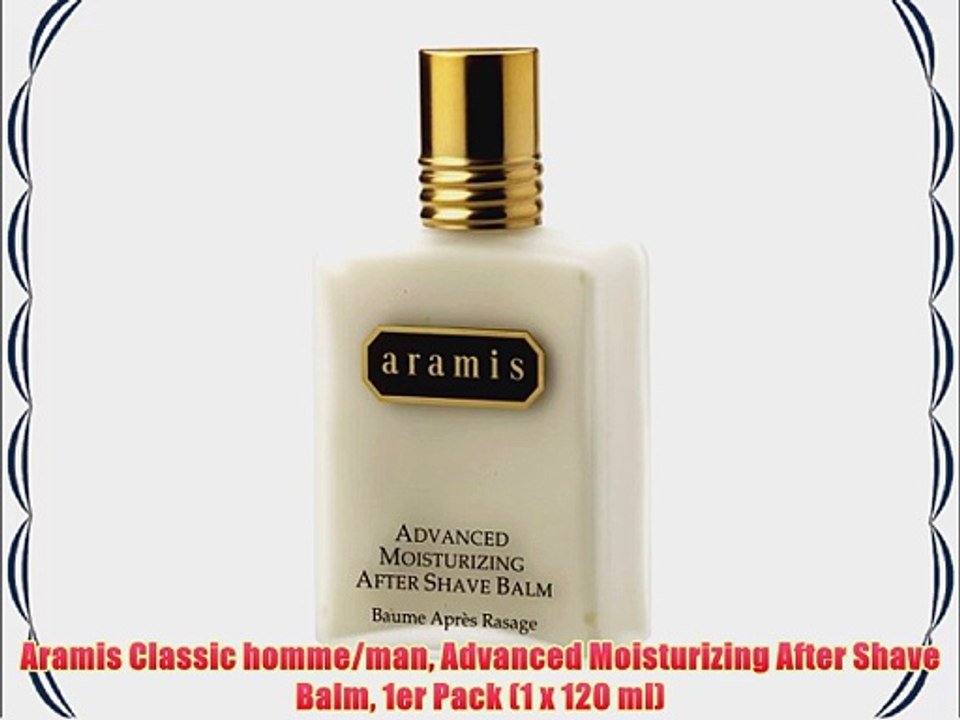 Aramis Classic homme/man Advanced Moisturizing After Shave Balm 1er Pack (1 x 120 ml)