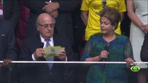 Dilma Vaiada na abertura da Copa das Confederações