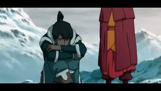The Legend Of Korra - Korra goes into the Avatar State! [HD]