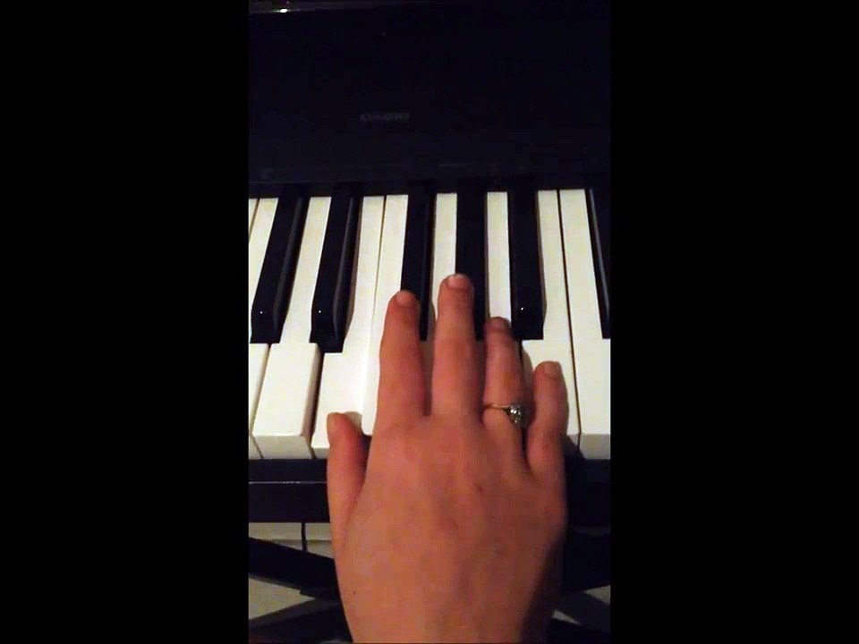 Robbers by The 1975 piano tutorial