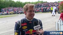 Goodwood Festival of Speed 2012 - Red Bull F1 Donuts & Sebastian Vettel Interview